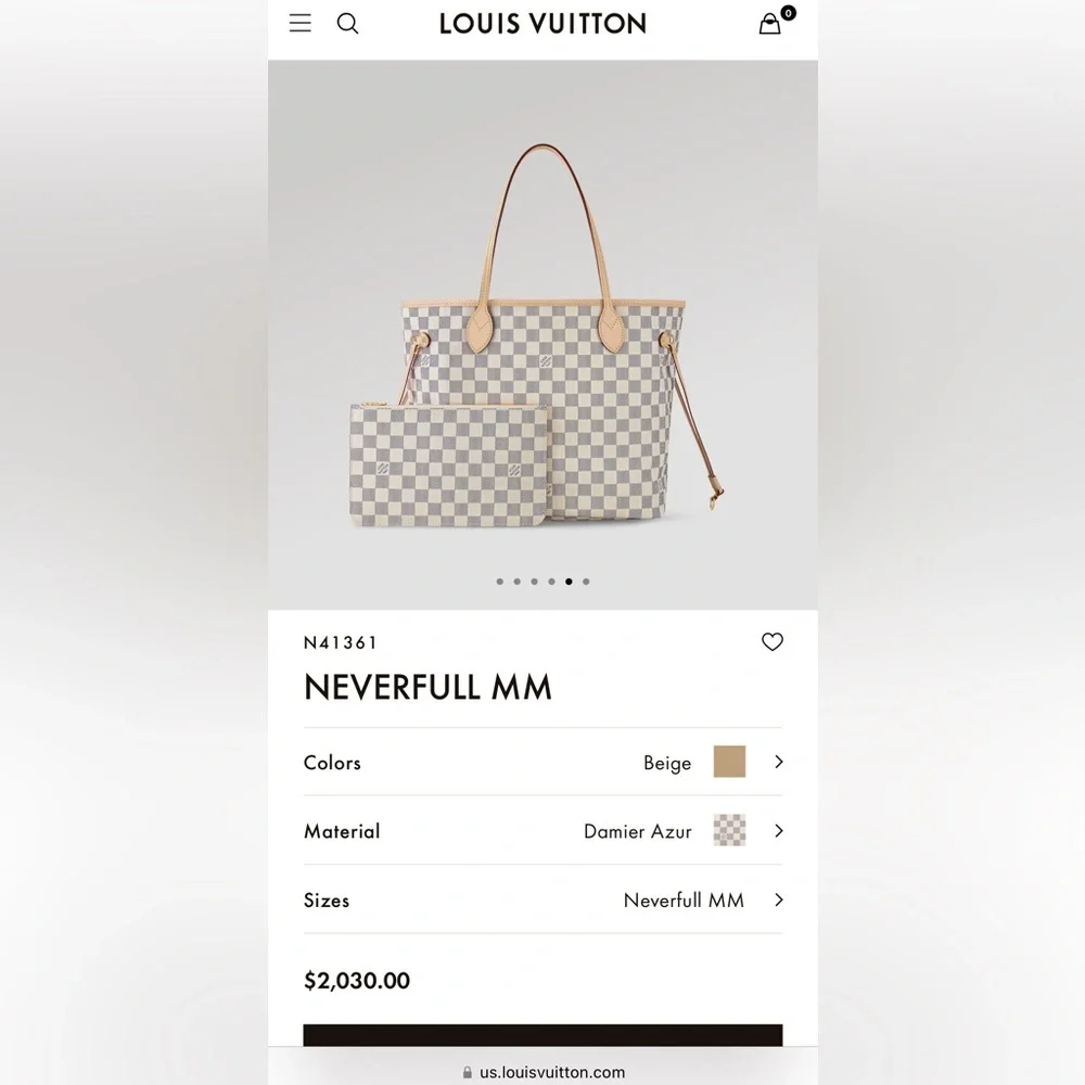 Louis Vuitton Neverfull MM - Picture 15 of 15